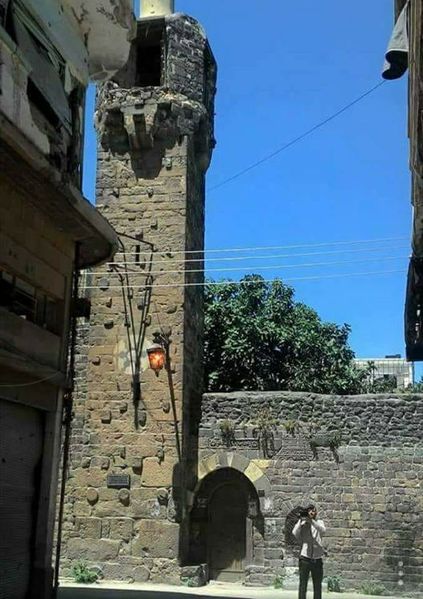 ملف:واجهة مسجد أبو لبادة-من مساجد مدينة حمص.jpg