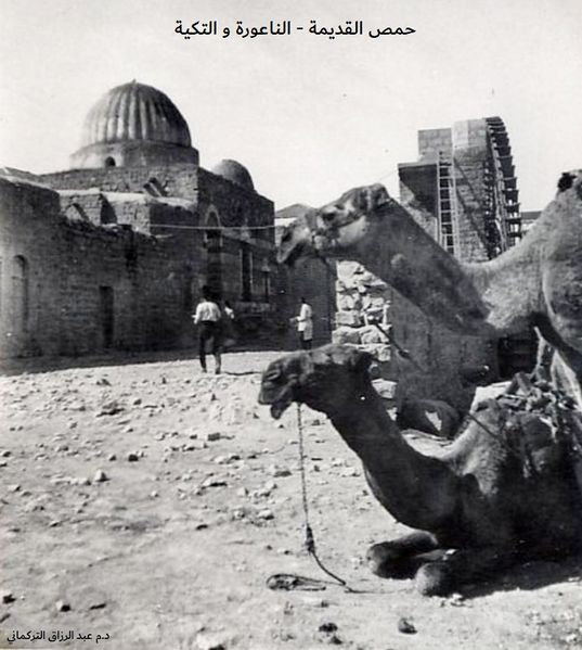 ملف:التكية والناعورة.jpg